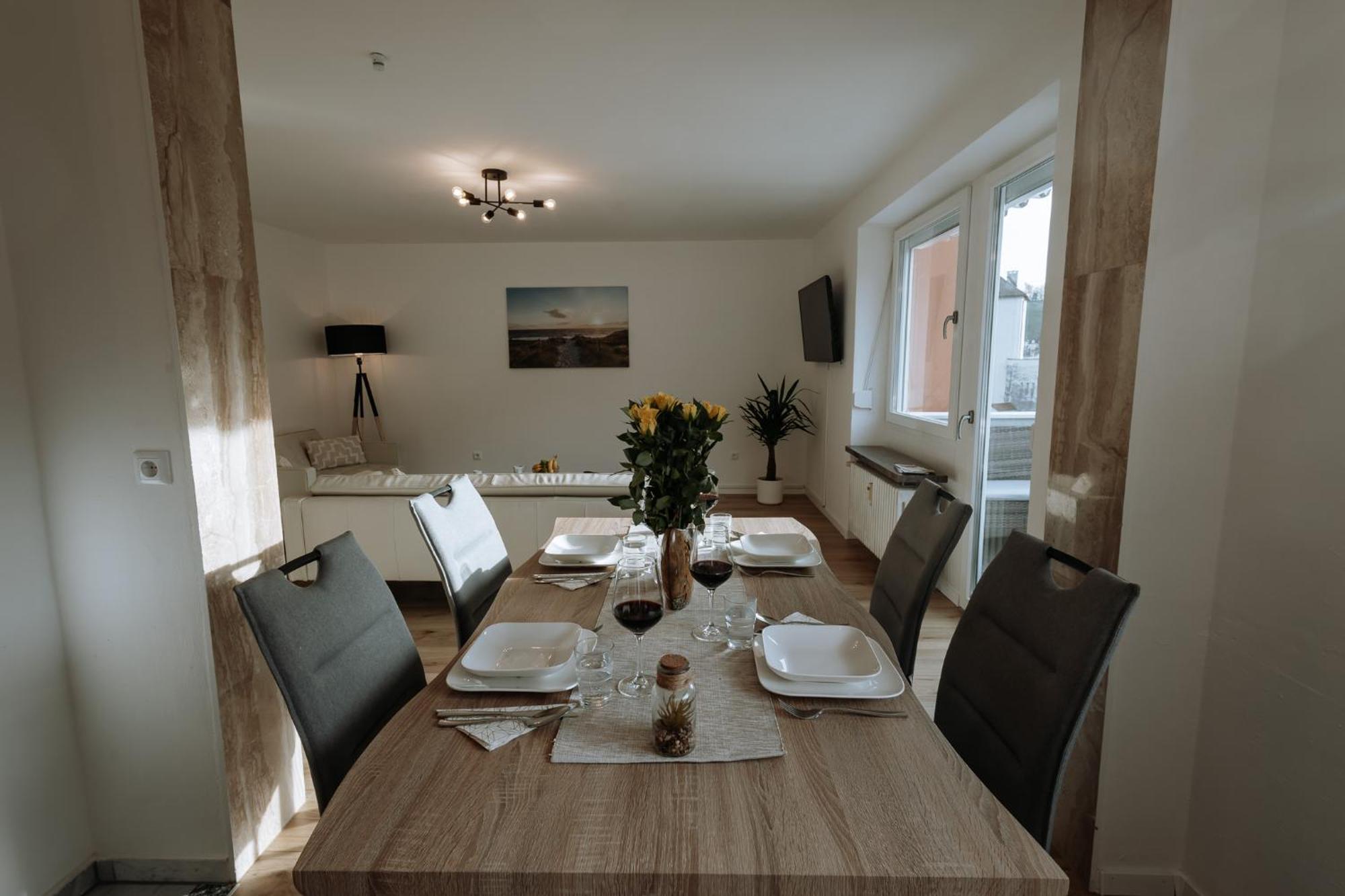 Stilvolles Mit Blick Auf Dreifluesse-eck Apartment *